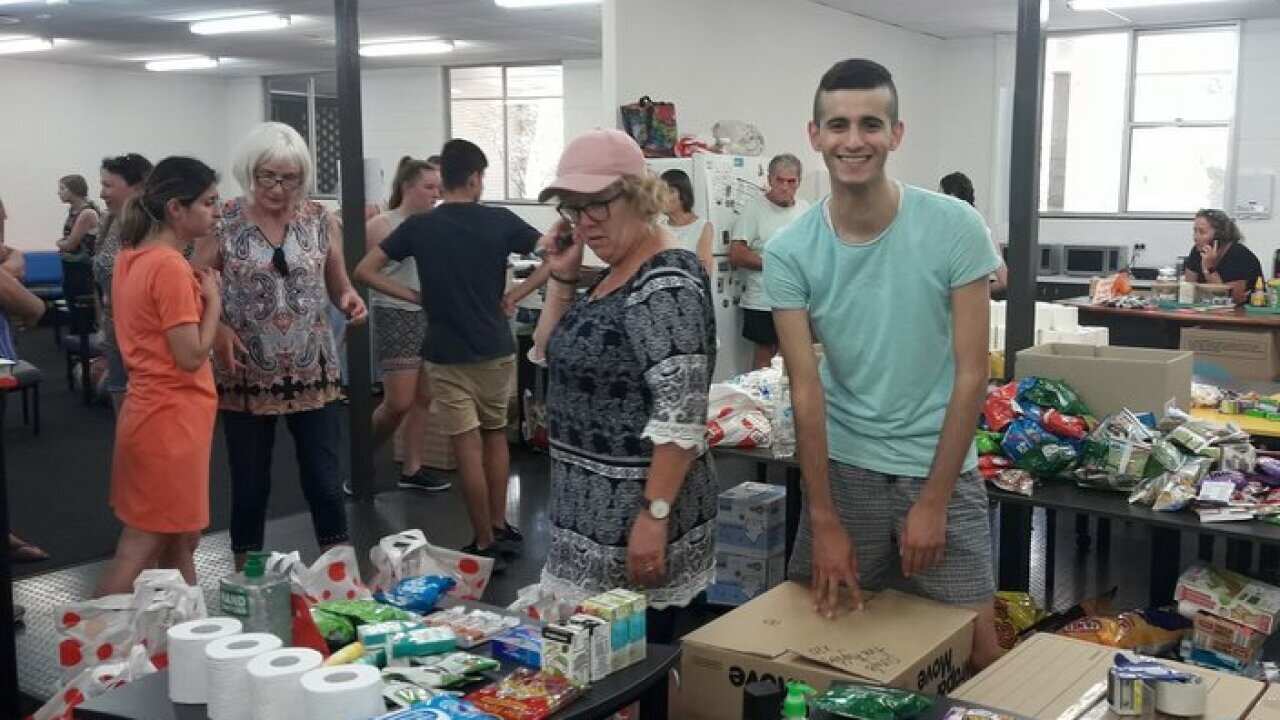 Haji Gundor volunteers to help in Wagga Wagga