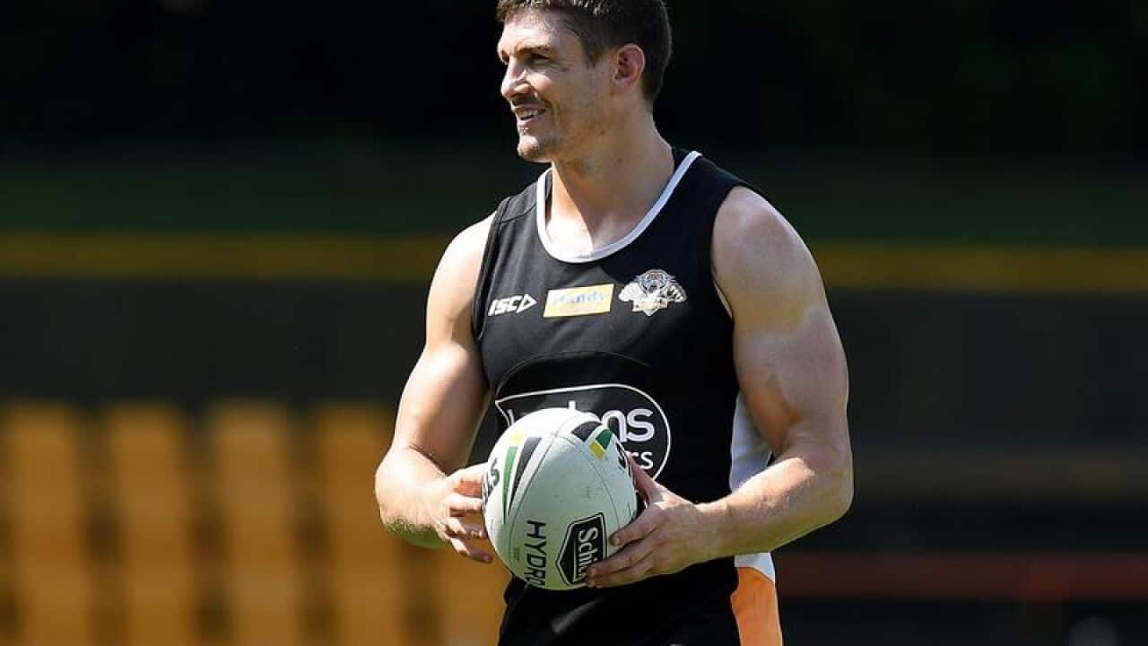 West Tigers player Matt Ballin