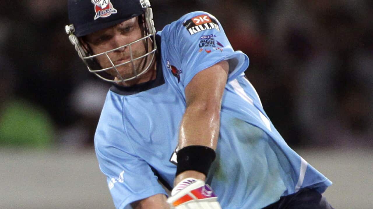 New Zealand cricketer Lou Vincent