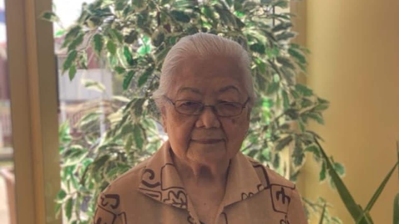 Mrs. Pinkham Simmalavong, Ex-Director of English Section (Ecole Superieur De Pedagogie, Vientiane, Laos) - Khamleck Thongvilu.