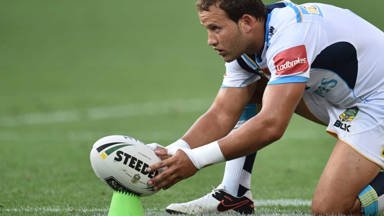 Gold Coast Titans player Tyrone Roberts