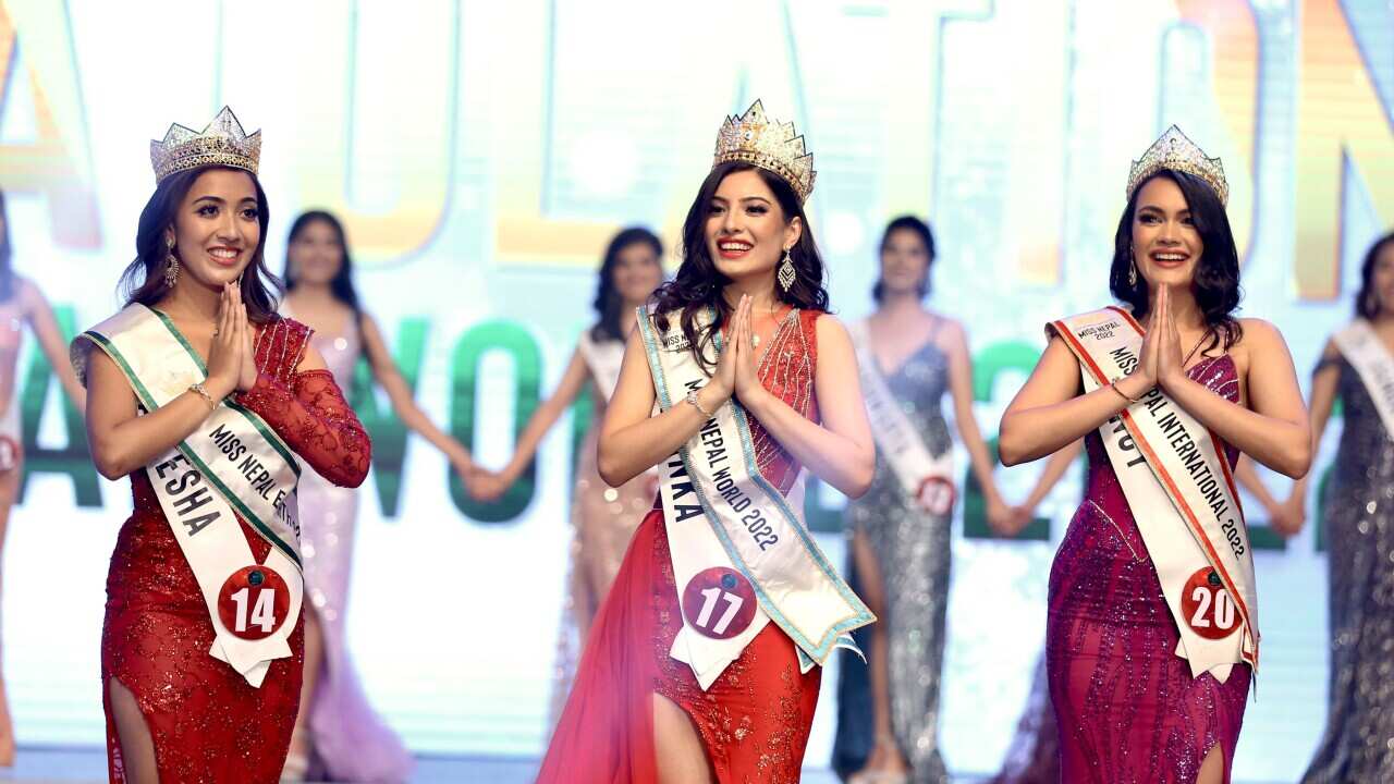 Priyanka Rani Joshi of Kathmandu has claimed the title of Miss Nepal World, 2022.
