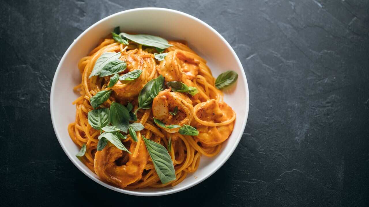 Rose spaghetti with bacon and broccoli SBS The Cook Up with Adam Liaw