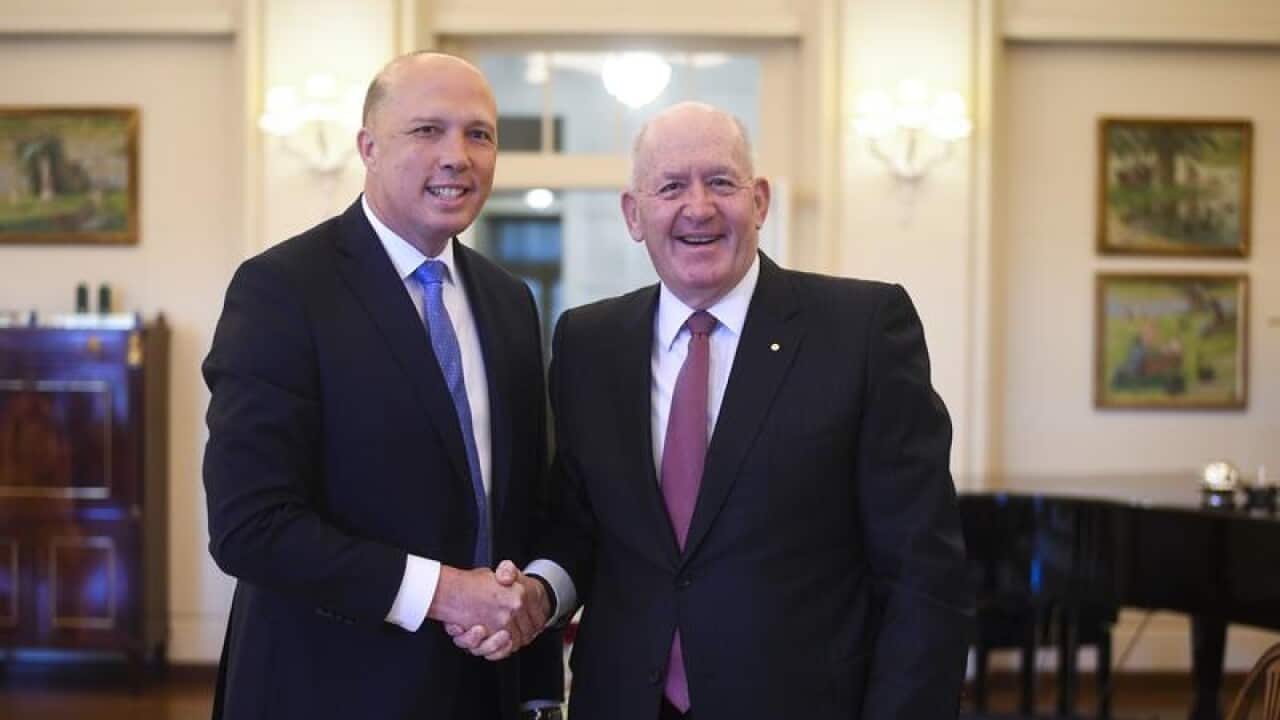 Australian Home Affairs Minister Peter Dutton