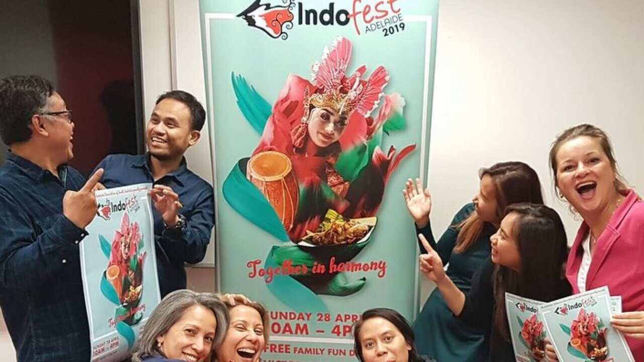 AIA South Australia members get ready for Indofest 2019 - March 2019.
