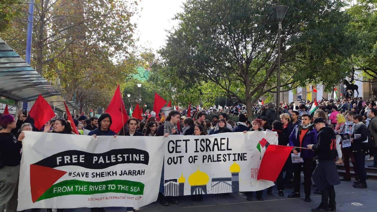 Anti-Israeli Protests, Melbourne