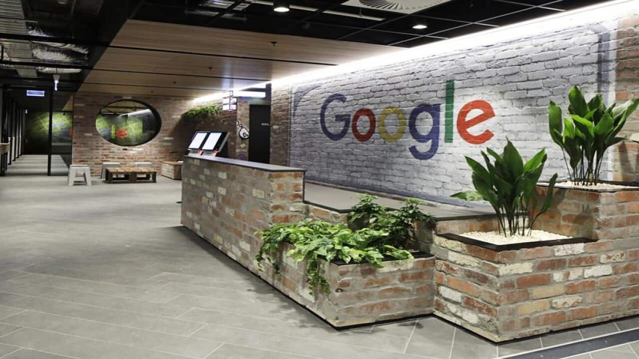 A view of Goggle's new office in Melbourne