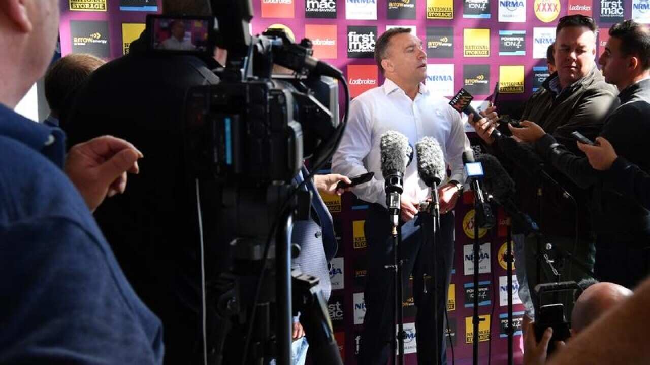 Paul White media conference.