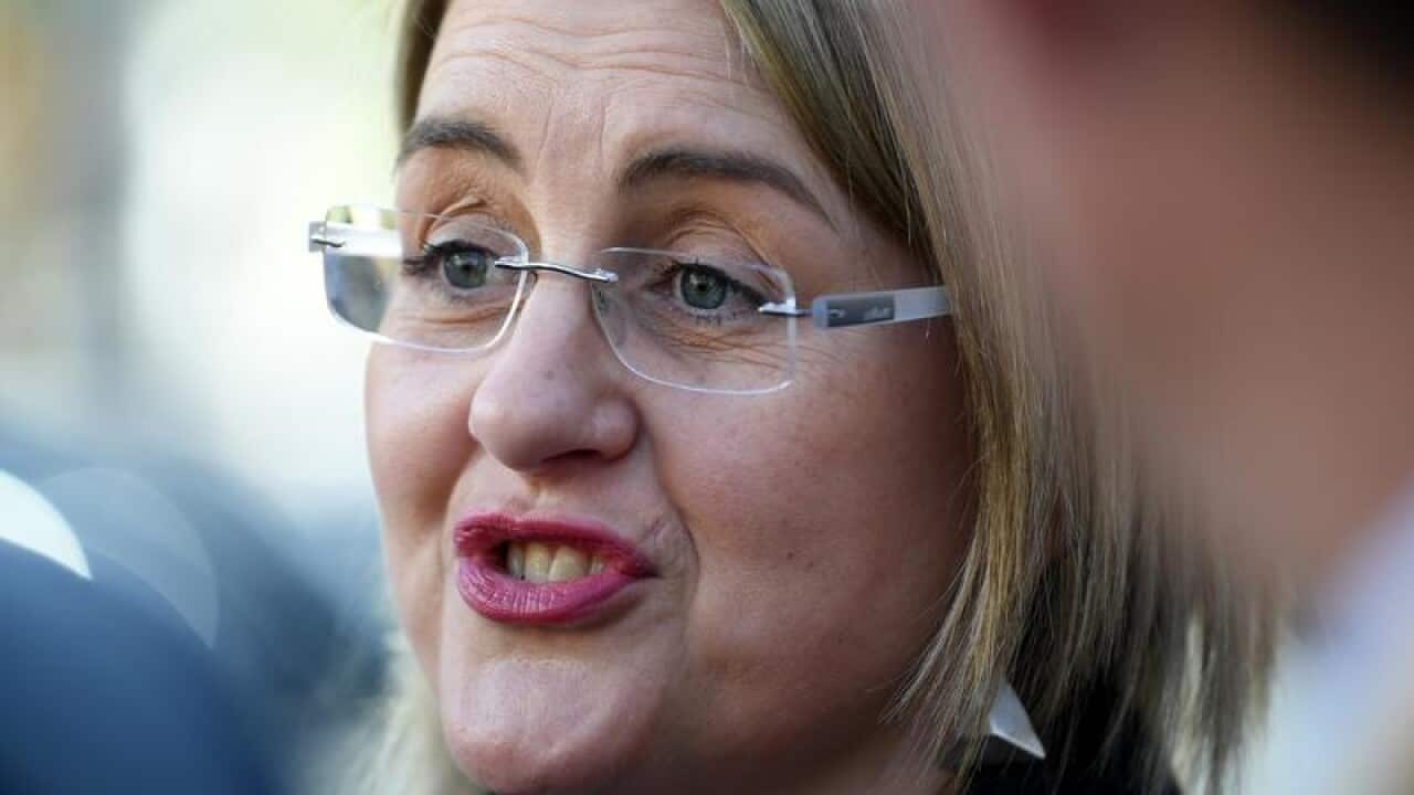 The Minister for Public Transport Jacinta Allan
