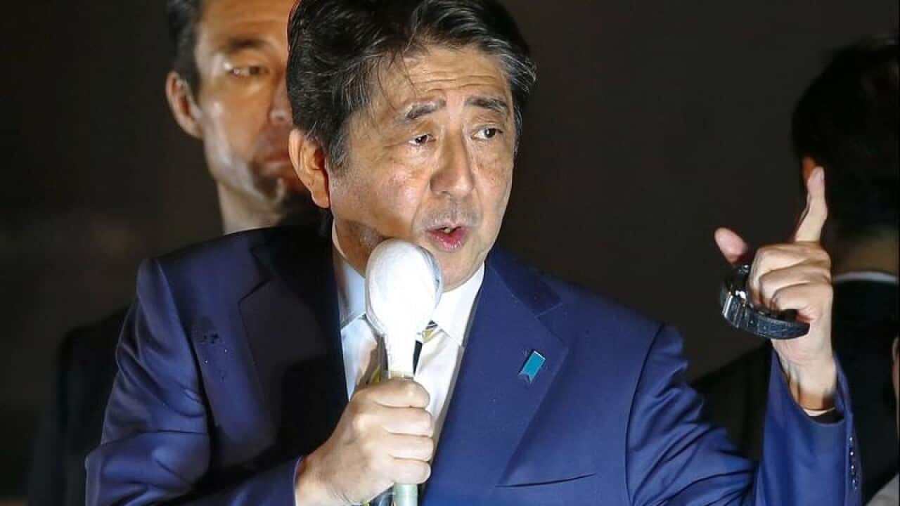 Japanese Prime Minister Shinzo Abe
