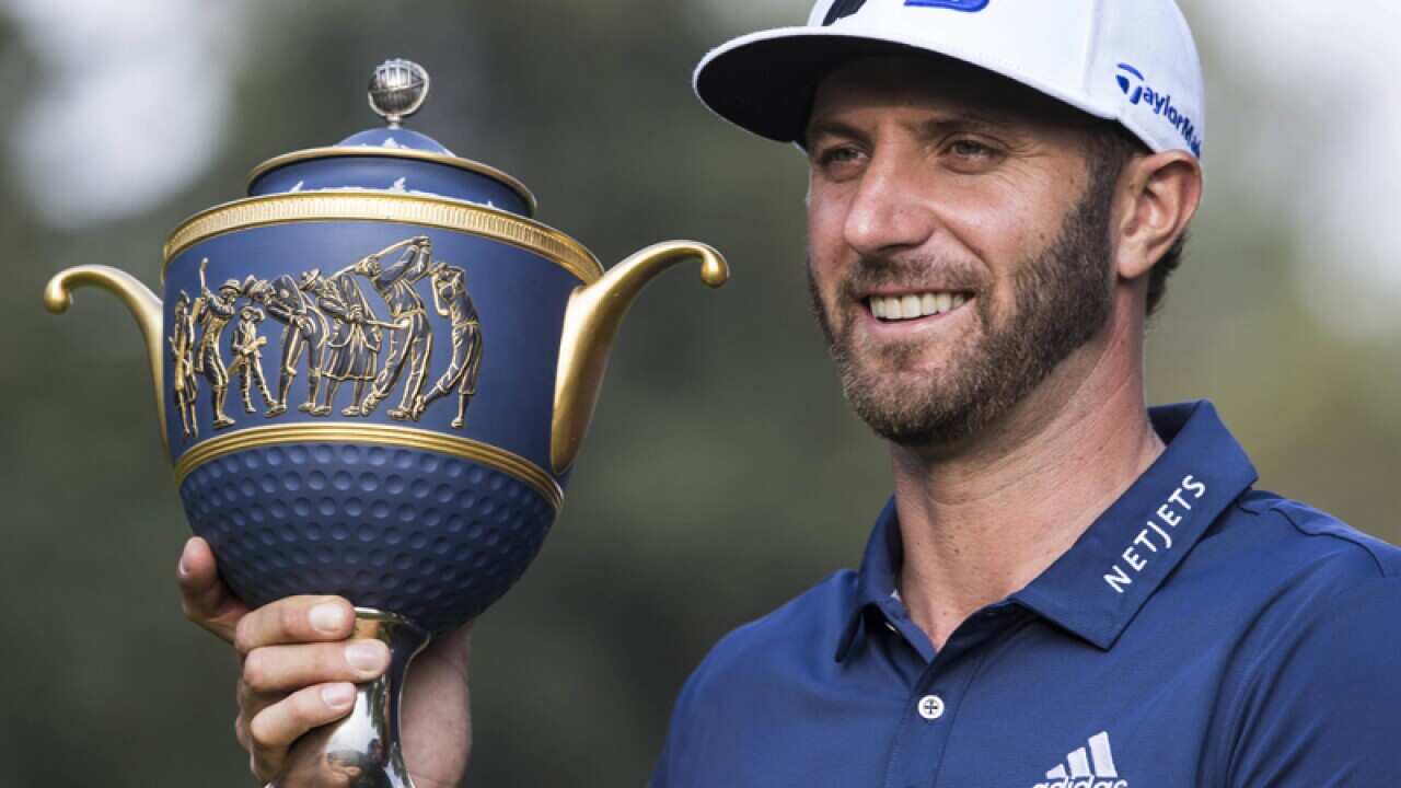 World No.1 golfer Dustin Johnson