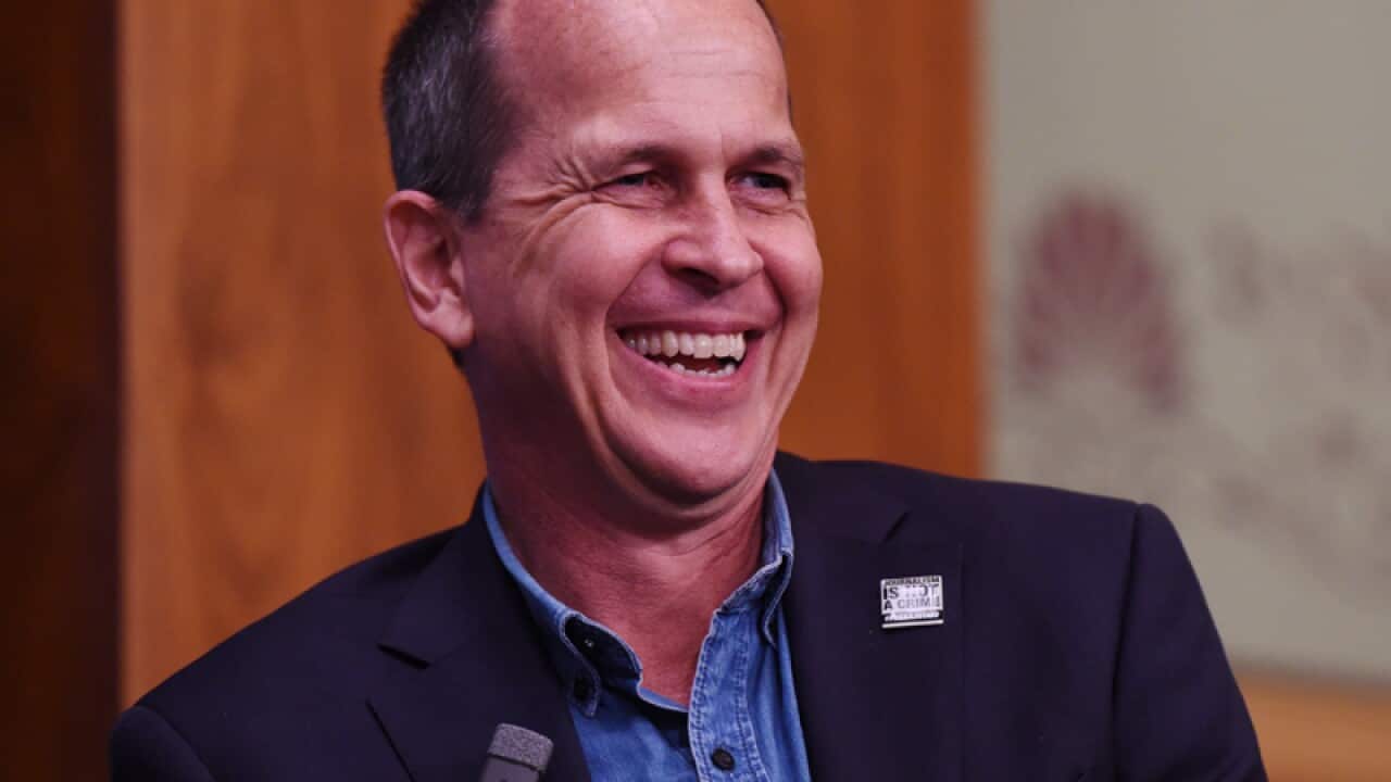 Australian journalist Peter Greste