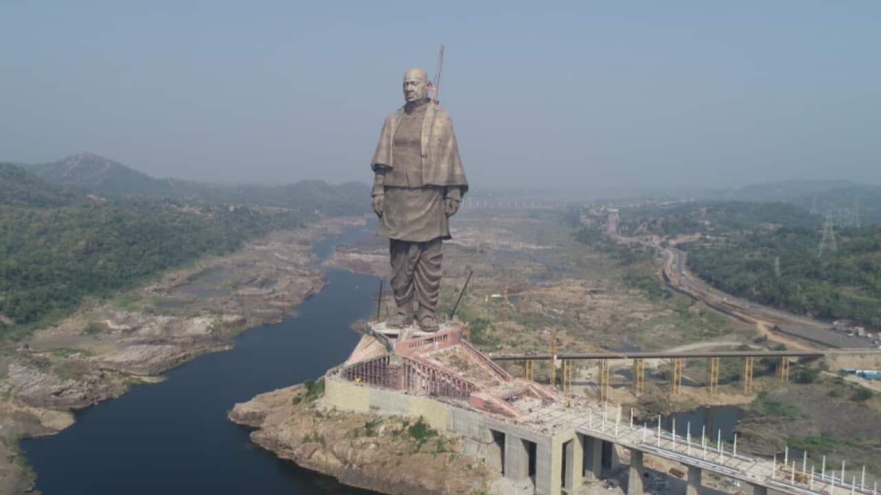 World's tallest statue to be unveiled in India amid protests SBS Gujarati