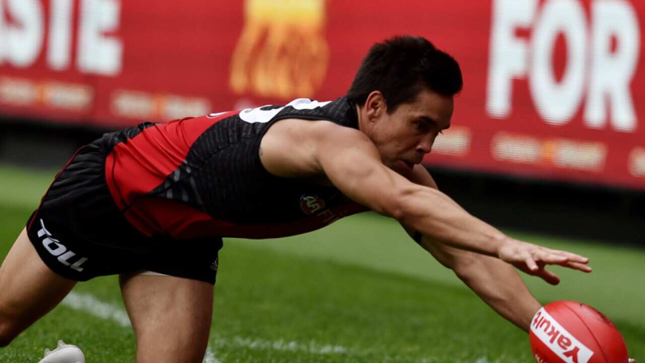Essendon veteran Mathew Stokes