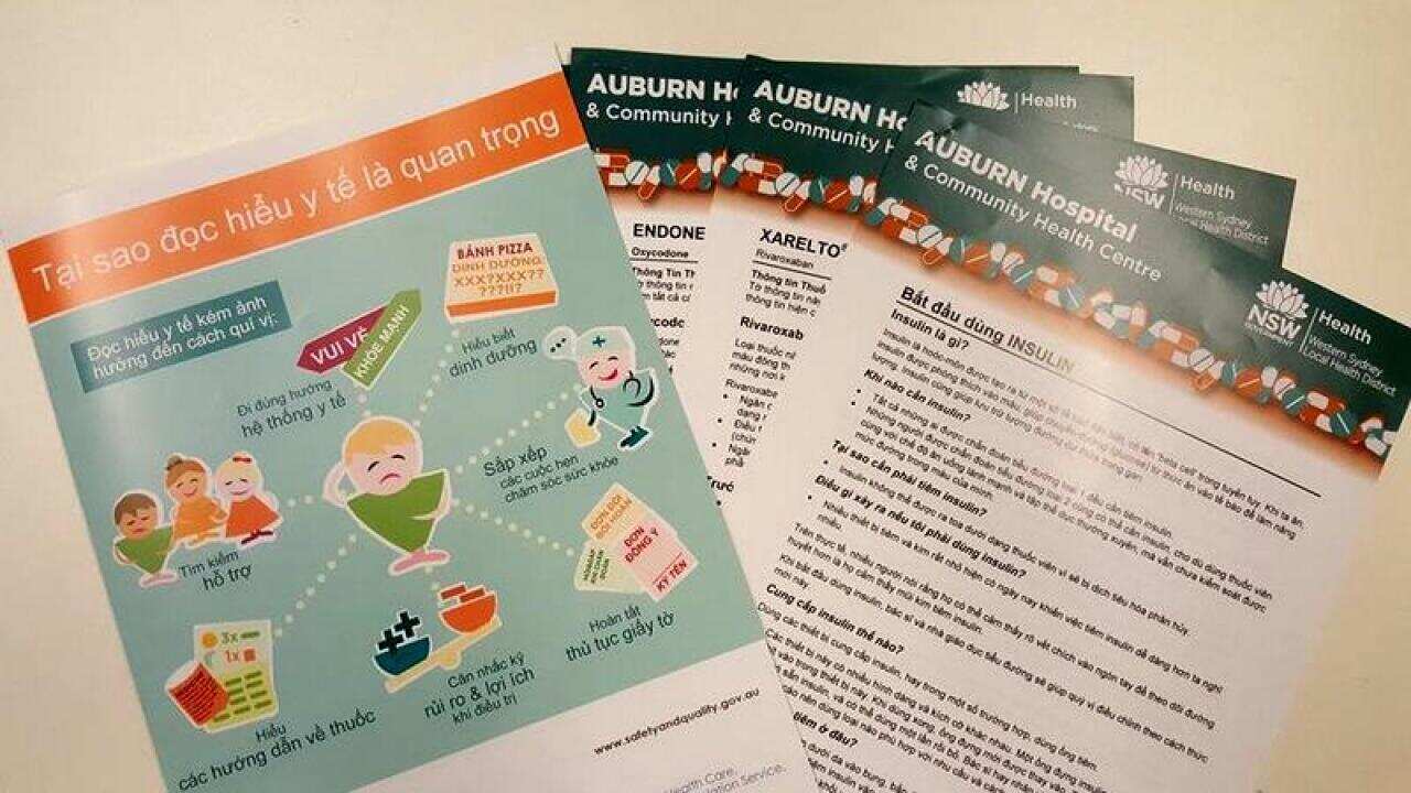 Safe medicine factsheets for multicultural communities