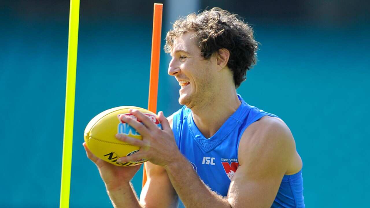 Sydney Swans AFL player Kurt Tippett