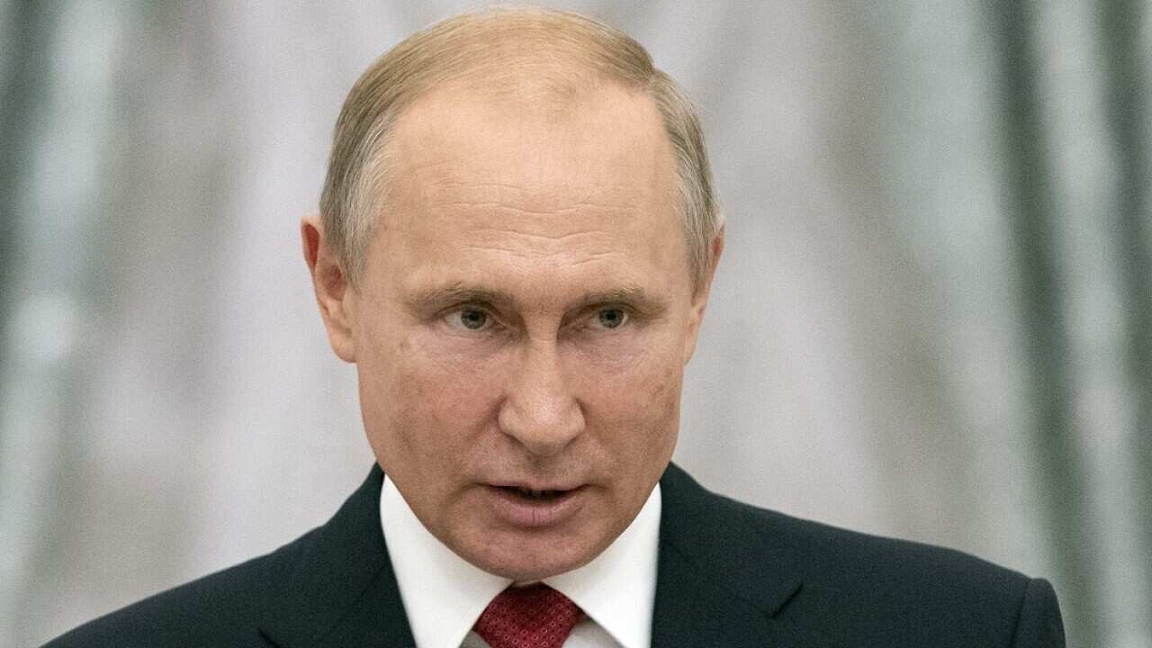 Russian President Vladimir Putin on 28 July.