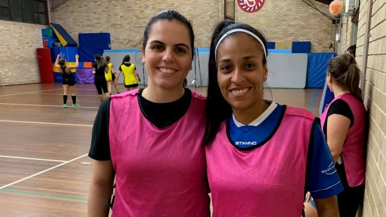 Fernanda da Rosa and Loraine Gomes