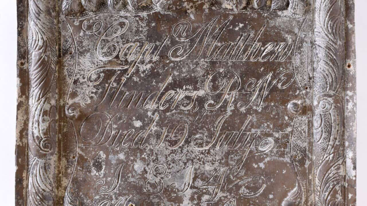 Breast plate of Captain Matthew Flinders