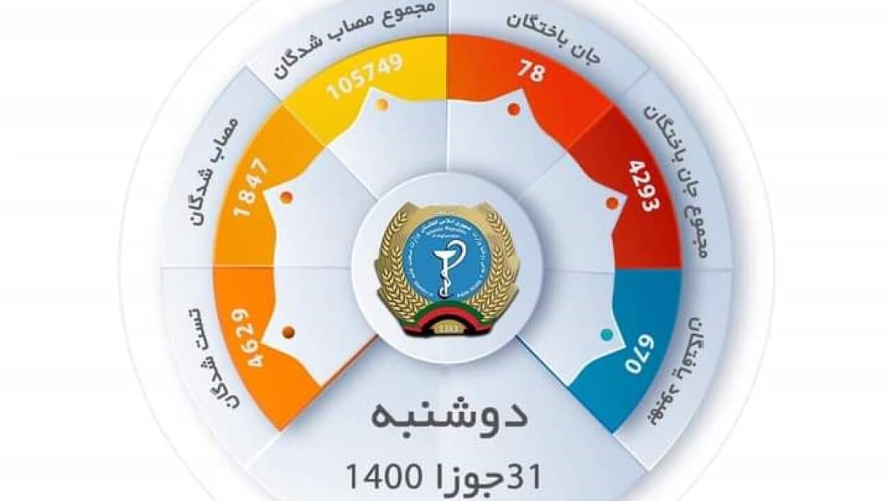 Coronavires latest stats in Afghanistan
