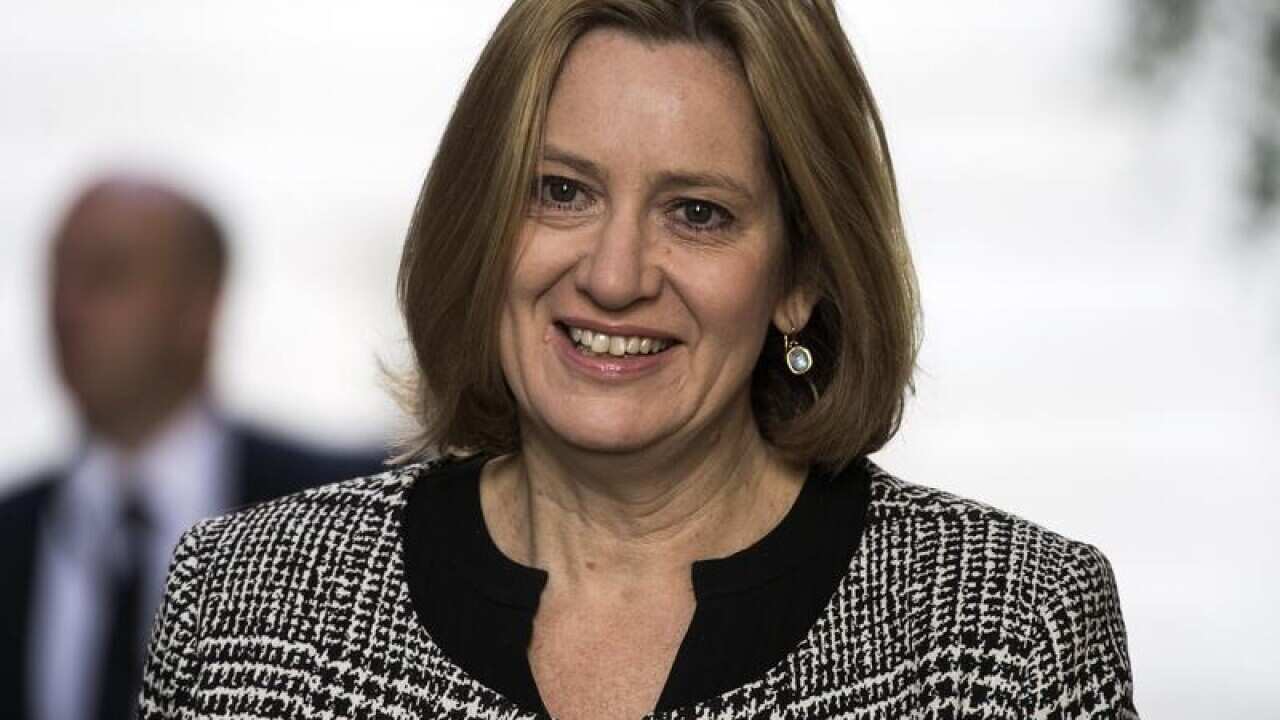 UK Home Secretary Amber Rudd