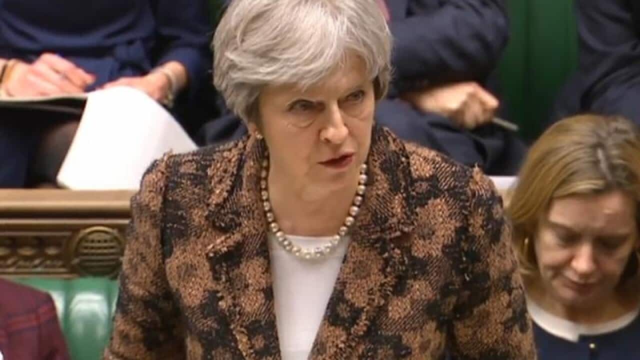 Prime Minister Theresa May.