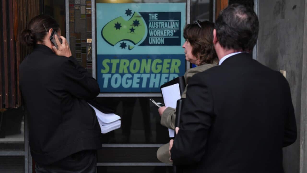 Victorian branch of the AWU in west Melbourne