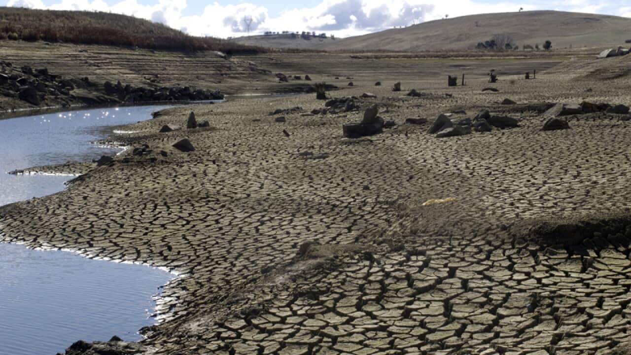 A dried out bed in NSW