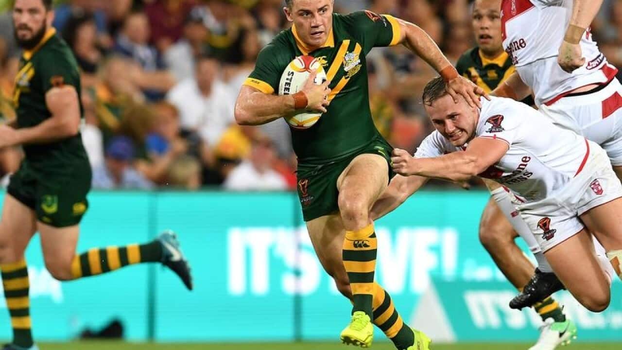 Cooper Cronk of Australia.