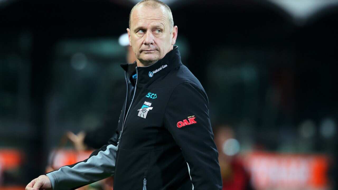 Port Adelaide coach Ken Hinkley