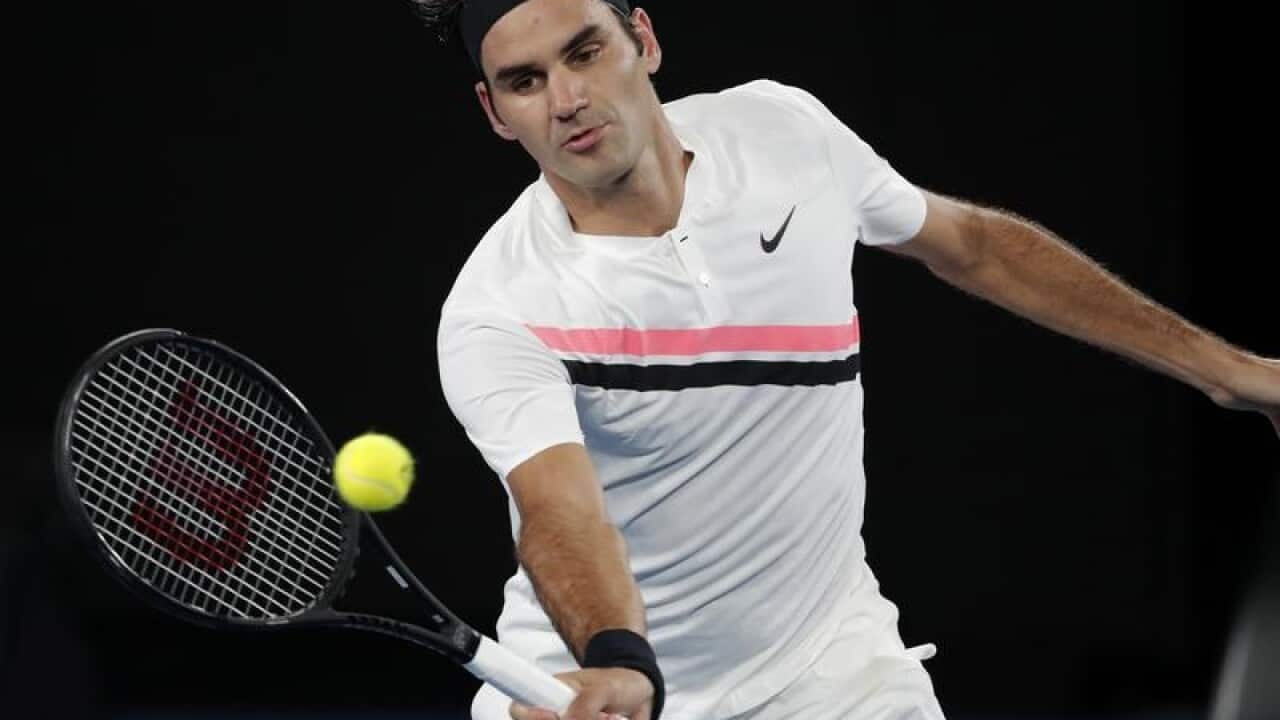 Switzerland's Roger Federer