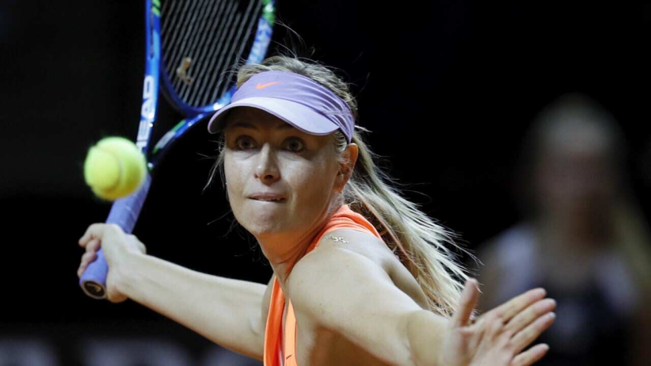 Russian tennis player Maria Sharapova