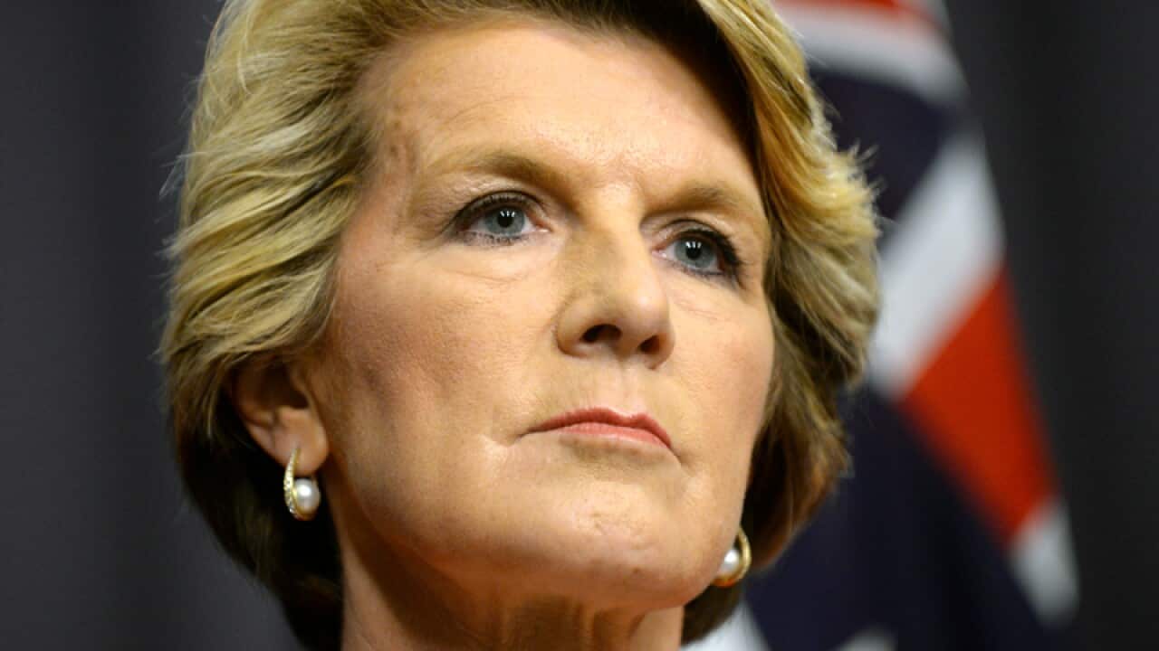 Foreign Minister Julie Bishop