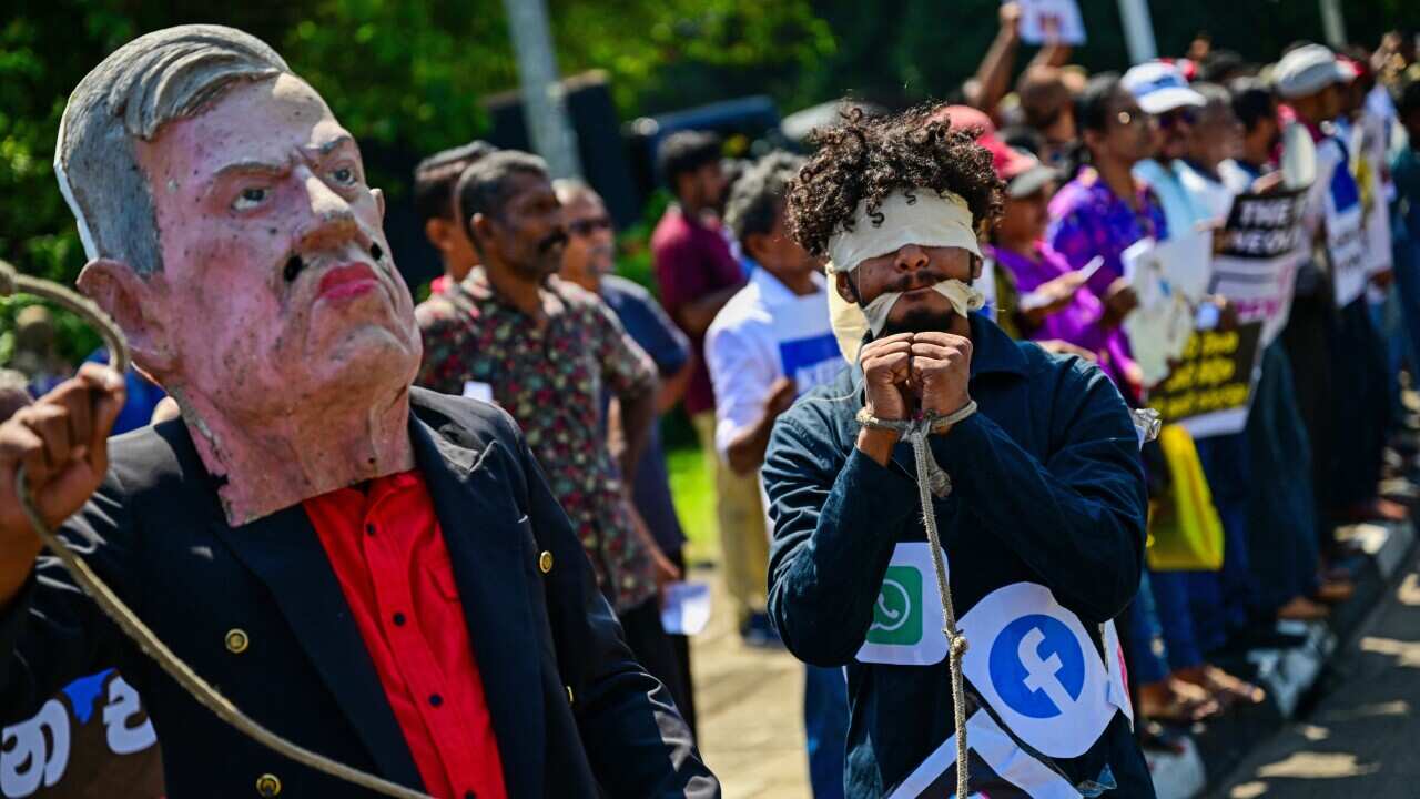 SRI LANKA-POLITICS-INTERNET