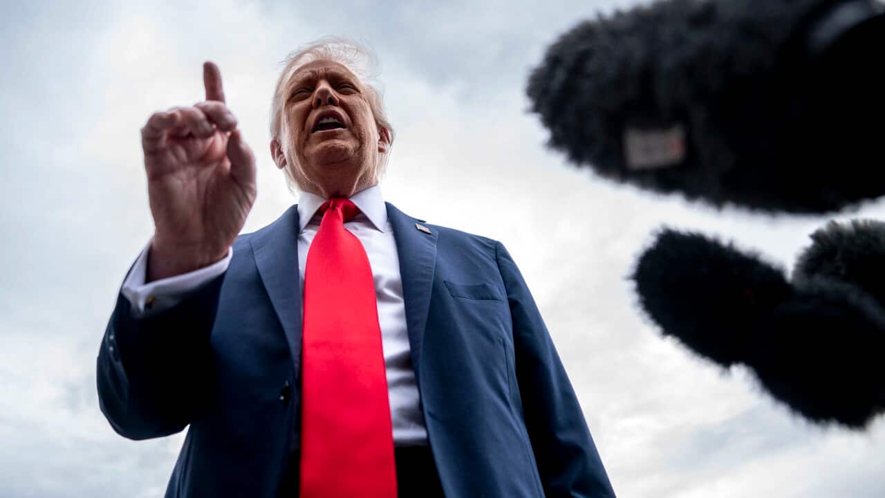 President Donald Trump and First Lady Melania Trump Depart the White House for the United Kingdom