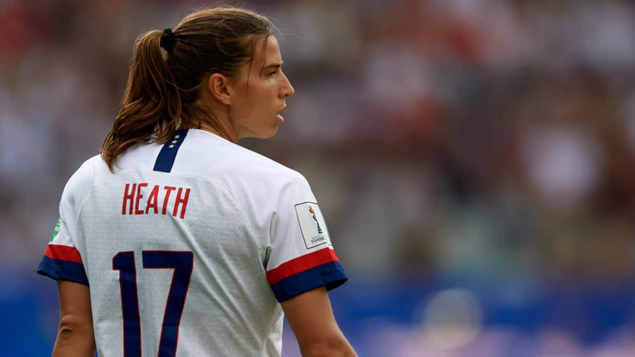 Tobin Heath of the United States