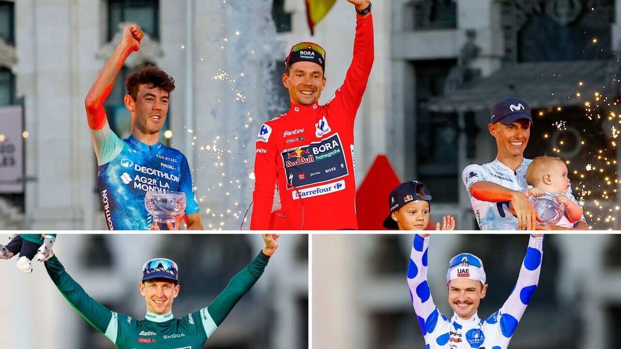 Aussies on podium at La Vuelta 2024