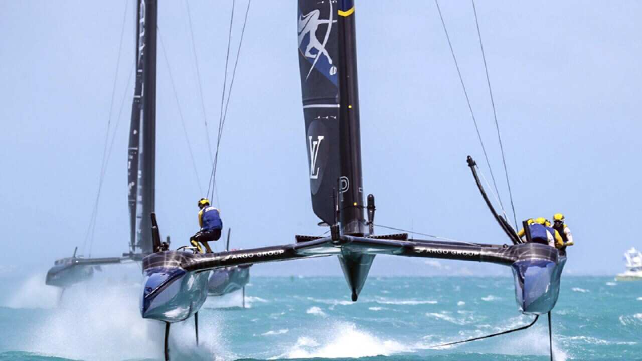 America's Cup competitors Artemis Racing of Sweden
