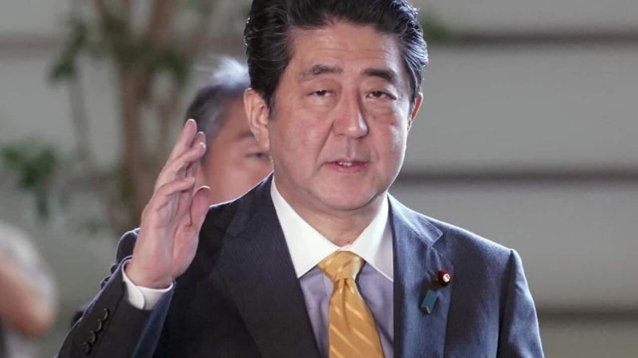 Japanese Prime Minister Shinzo Abe