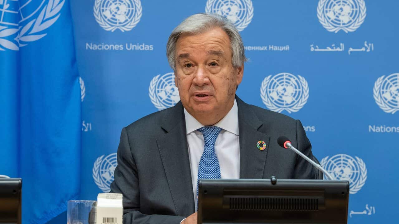 UN Secretary-General Antonio Guterres