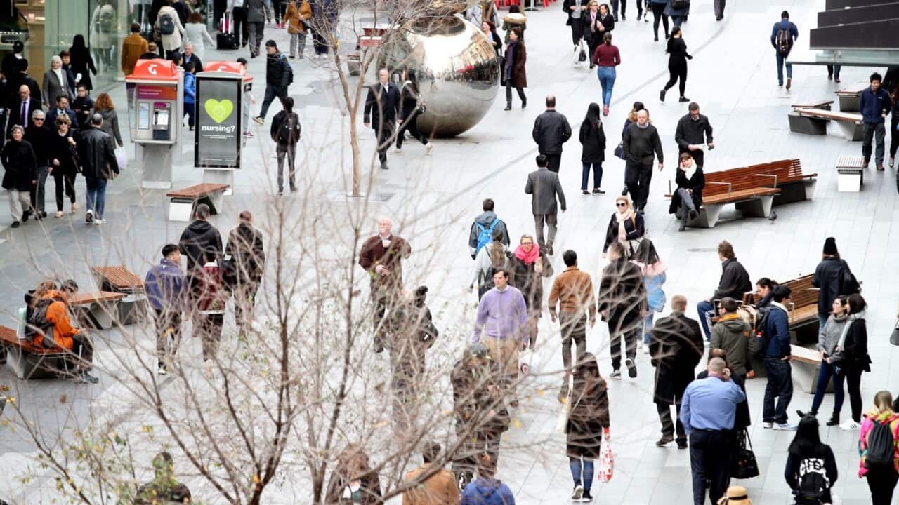 Adelaide pedestrians