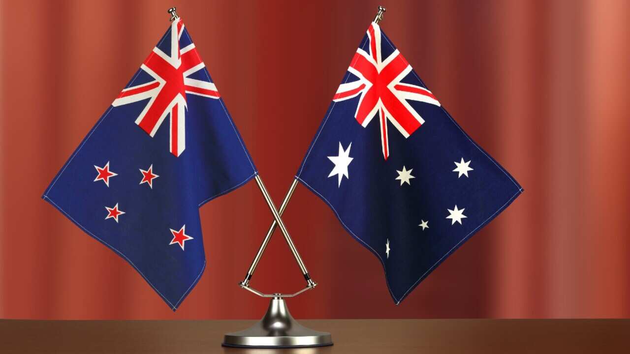 Australian and New Zealand Flags