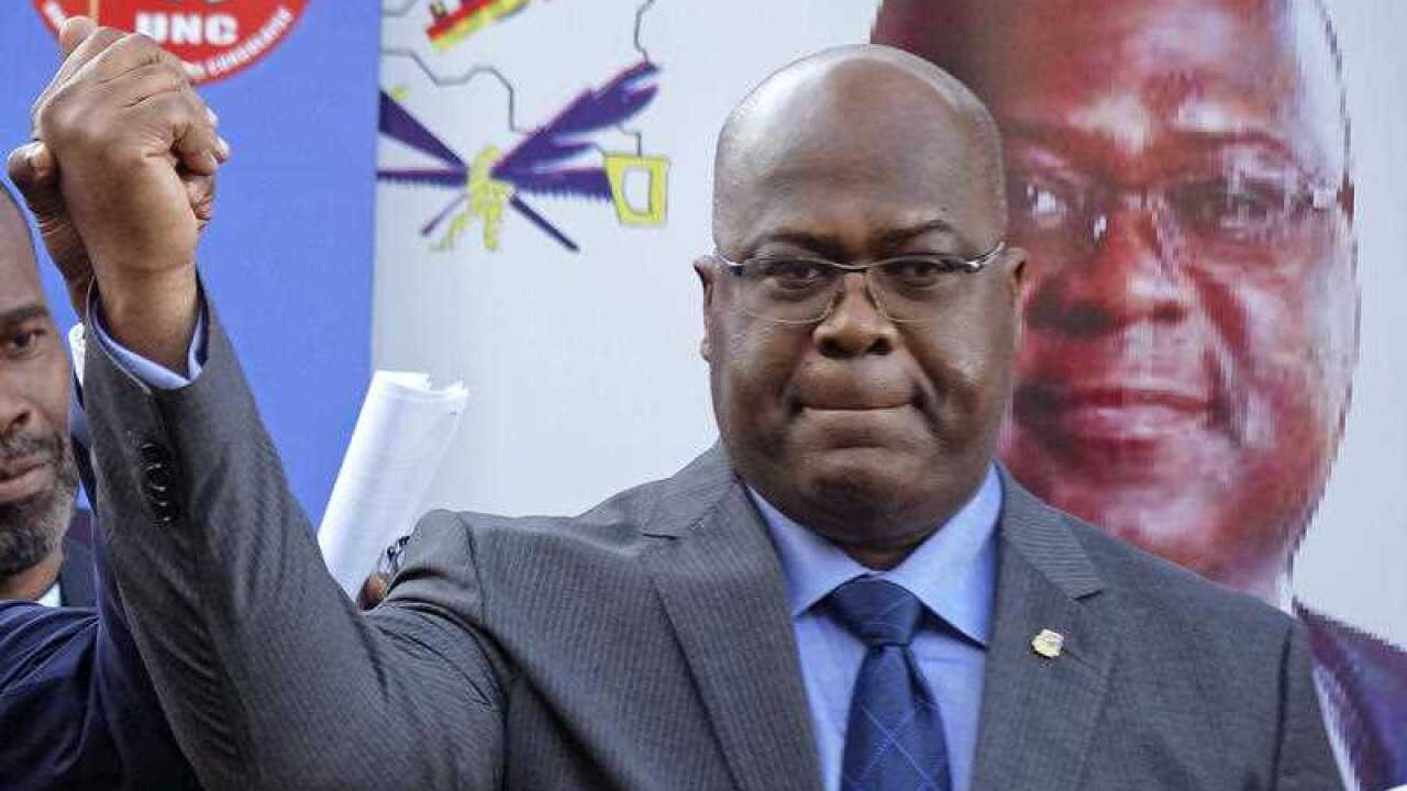 Felix Tshisekedi Tshilombo atangazwa rais mteuli wa DR Congo