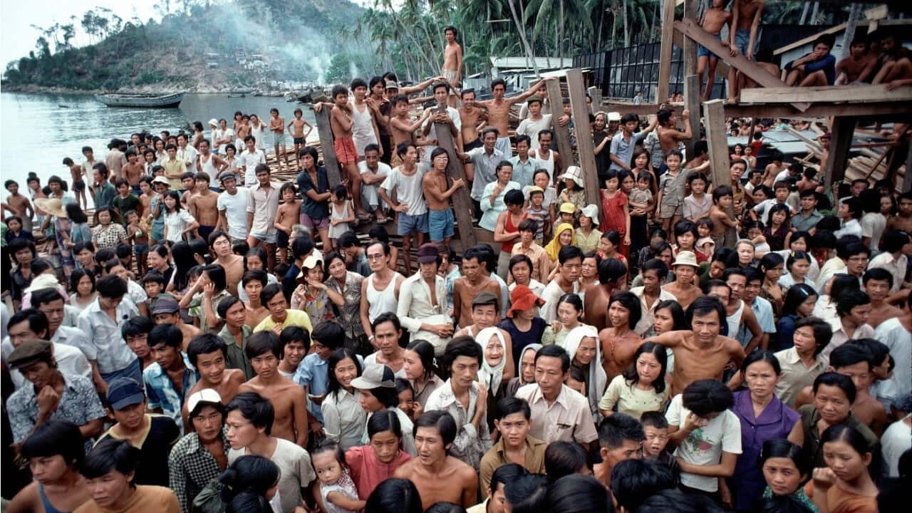 Vietnamese refugee in Bidong