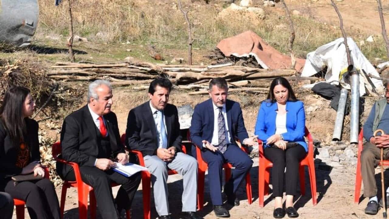 Representatives of Chldeo-Assyrian Syriac people)