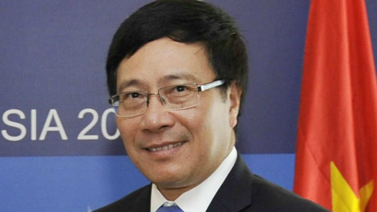 Vietnam’s Minister of Foreign Affairs, Pham Binh Minh