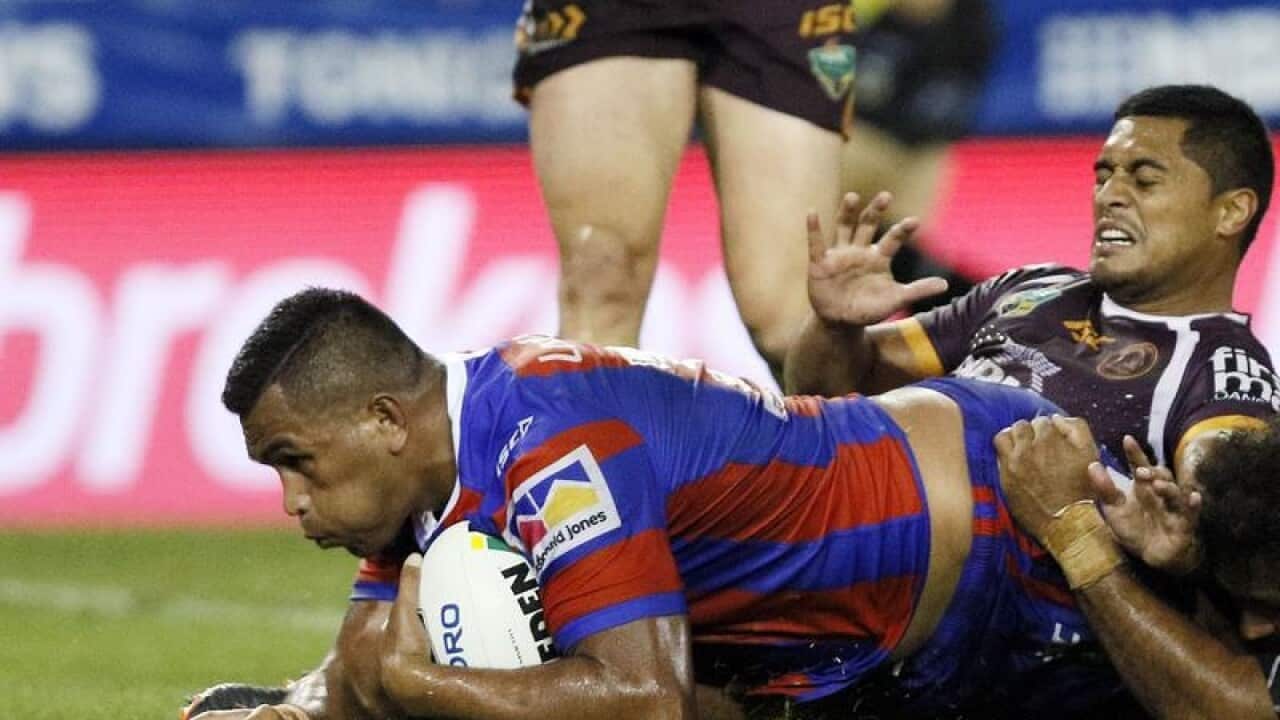 Daniel Saifiti of the Knights.