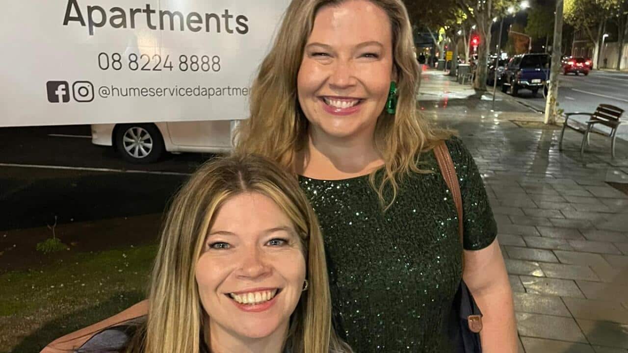 Melanie will be bubbling with her sister Sarah who is also currently single. She said she is looking forward to watching a movie and sharing dinner together.