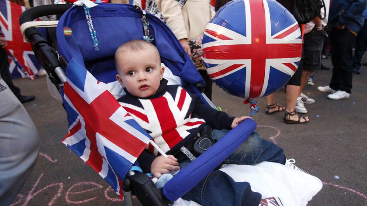 Unionists gather in George Square, Glasgow