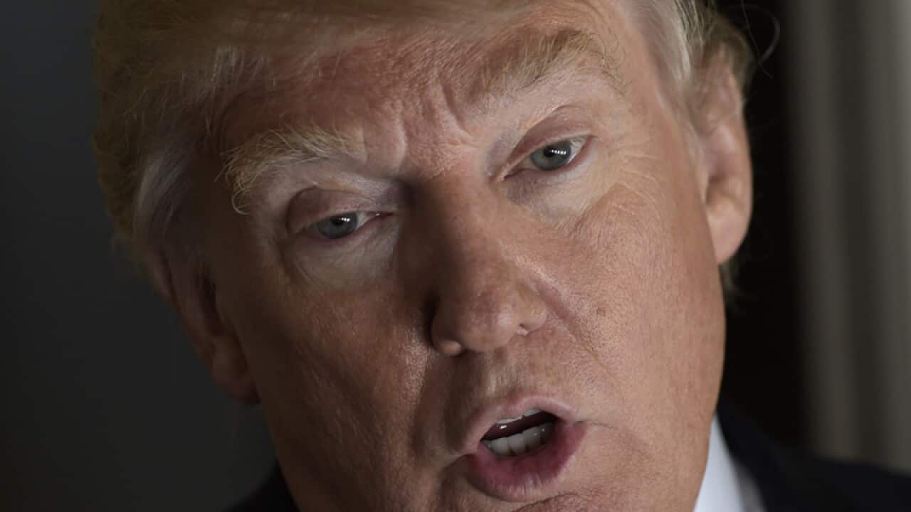 US President Donald Trump